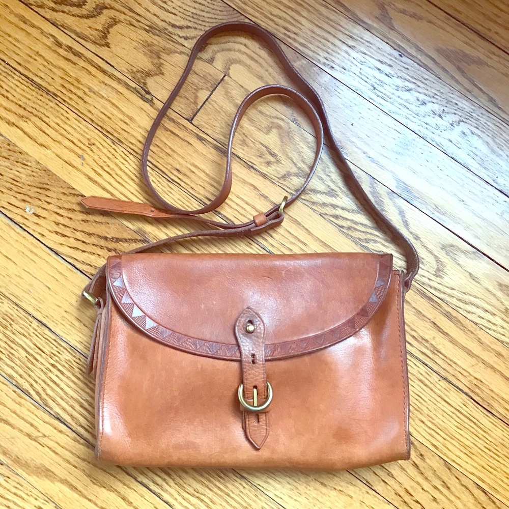 Madewell leather crossbody bag